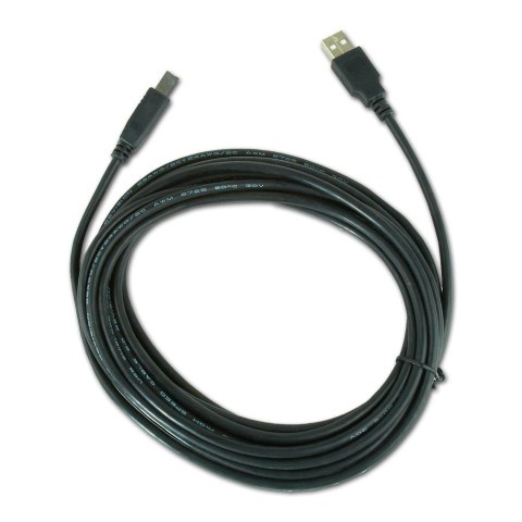 GEMBIRD Kabel GEMBIRD CCP-USB2-AMBM-15 (USB 2.0 typu A M - USB 2.0 typu B M; 4,5m; kolor czarny) GEMBIRD Kabel GEMBIRD CCP-USB2-AMBM-15 (USB 2.0 typu A M - USB 2.0 typu B M; 4,5m; kolor czarny)