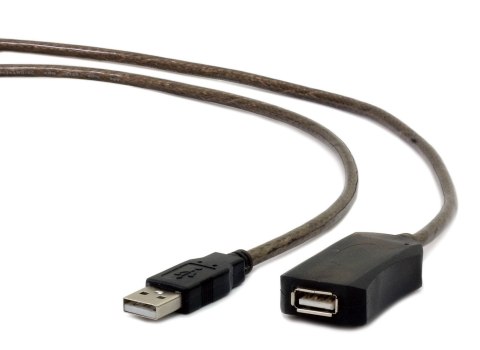 GEMBIRD Kabel GEMBIRD UAE-01-5M (USB 2.0 M - USB 2.0 F; 5m; kolor czarny) GEMBIRD Kabel GEMBIRD UAE-01-5M (USB 2.0 M - USB 2.0 F; 5m; kolor czarny)