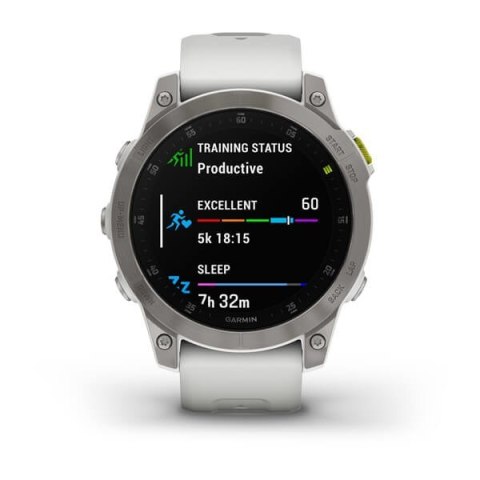 Garmin Zegarek Garmin EPIX 2 Sapphire White Titanium Garmin Zegarek Garmin EPIX 2 Sapphire White Titanium