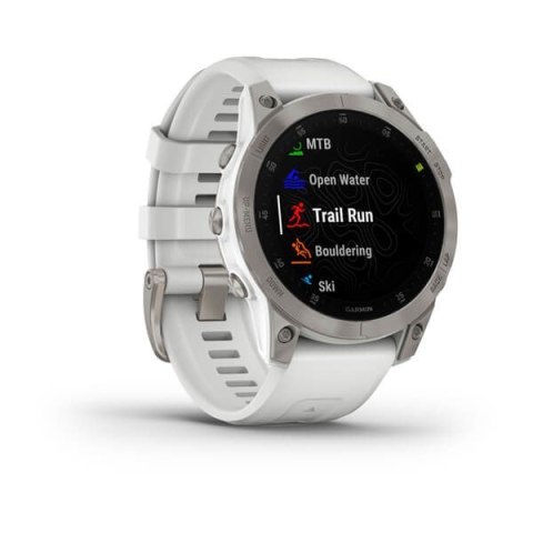 Garmin Zegarek Garmin EPIX 2 Sapphire White Titanium Garmin Zegarek Garmin EPIX 2 Sapphire White Titanium