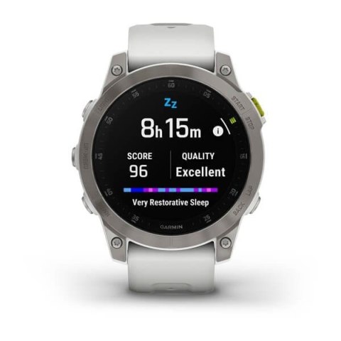 Garmin Zegarek Garmin EPIX 2 Sapphire White Titanium Garmin Zegarek Garmin EPIX 2 Sapphire White Titanium
