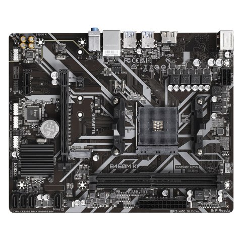 Gigabyte Płyta główna Gigabyte B450M K (WYPRZEDAŻ) Gigabyte Płyta główna Gigabyte B450M K (WYPRZEDAŻ)