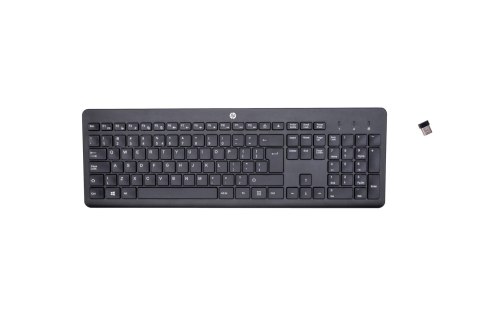 Hewlett-Packard Klawiatura HP 230 Wireless Keyboard bezprzewodowa czarna 3L1E7AA Hewlett-Packard Klawiatura HP 230 Wireless Keyboard bezprzewodowa czarna 3L1E7AA