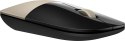 Hewlett-Packard Mysz HP Z3700 Wireless Mouse Gold bezprzewodowa złota X7Q43AA