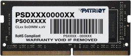 Patriot Memory PATRIOT SO-DIMM DDR4 16GB 3200MHz Bulk Rank1