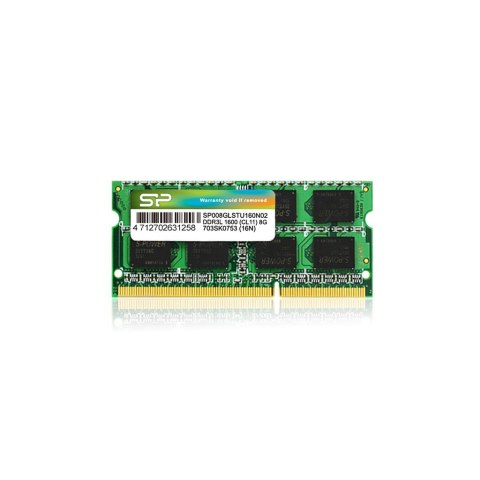 Silicon Power Pamięć RAM Silicon Power SODIMM DDR3 8GB (1x8GB) 1600MHz CL11 1.35V Low Voltage Silicon Power Pamięć RAM Silicon Power SODIMM DDR3 8GB (1x8GB) 1600MHz CL11 1.35V Low Voltage