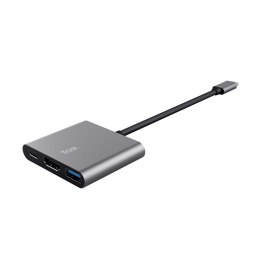 Trust Adapter TRUST DALYX 3-IN-1 USB-C