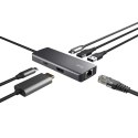 Trust Multi-Port Adapter Trust DALYX 6-IN-1 USB-C Silver