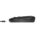 Trust Mysz TRUST Puck Rechargeable Wireless Ultra-Thin Black