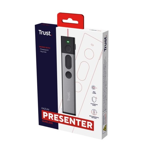 Trust Presenter Trust KAZUN Wireless Grey Trust Presenter Trust KAZUN Wireless Grey