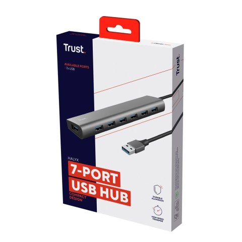 Trust Trust HALYX 7 PORT USB HUB Trust Trust HALYX 7 PORT USB HUB