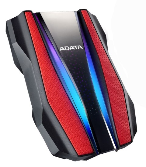 ADATA Dysk zewnętrzny HDD ADATA HD770G (1TB; 2.5"; USB 3.2; czerwony) ADATA Dysk zewnętrzny HDD ADATA HD770G (1TB; 2.5"; USB 3.2; czerwony)