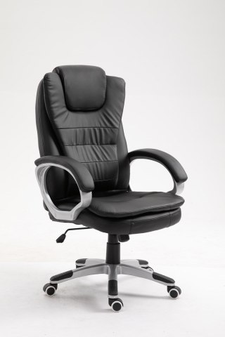 Activejet Fotel biurowy z masażem, podgrzewany ACTIVEJET YK7304 czarny