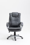 Activejet Fotel biurowy z masażem, podgrzewany ACTIVEJET YK7304 szary