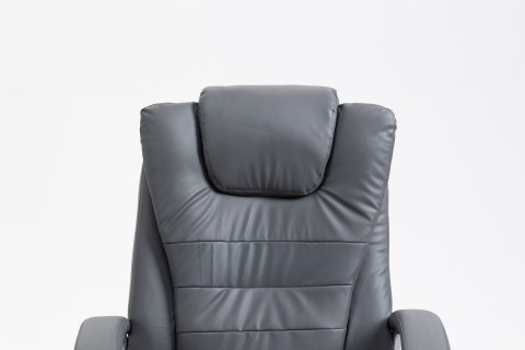 Activejet Fotel biurowy z masażem, podgrzewany ACTIVEJET YK7304 szary
