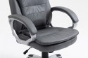 Activejet Fotel biurowy z masażem, podgrzewany ACTIVEJET YK7304 szary