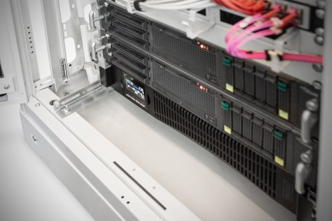 DIGITUS Zasilacz awaryjny UPS Online Rack 19" LCD 3kVA/3kW6x12V/9Ah 8xC13 1xC19/C20 USB RS232 RJ45 GŁ.600mm (WYPRZEDAŻ)