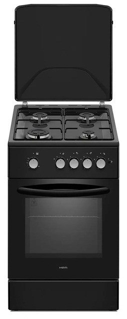 MPM Kuchnia gazowa MPM-56-KGF-21/B Czarna MPM Kuchnia gazowa MPM-56-KGF-21/B Czarna