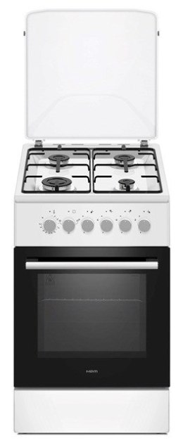 MPM Kuchnia gazowo-elektryczna MPM-56-KGE-03 Biała