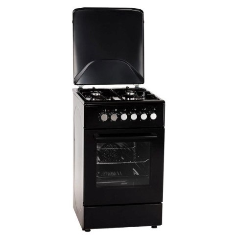 MPM Kuchnia gazowo-elektryczna MPM-56-KGM-12B Czarna MPM Kuchnia gazowo-elektryczna MPM-56-KGM-12B Czarna