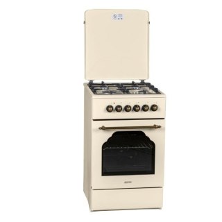 MPM Kuchnia gazowo-elektryczna Retro Designe MPM-56-KRM-14 kremowa