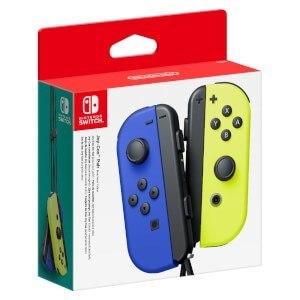 NINTENDO Kontrolery Nintendo Joy-Con Pair Blue/Neon Yellow NINTENDO Kontrolery Nintendo Joy-Con Pair Blue/Neon Yellow