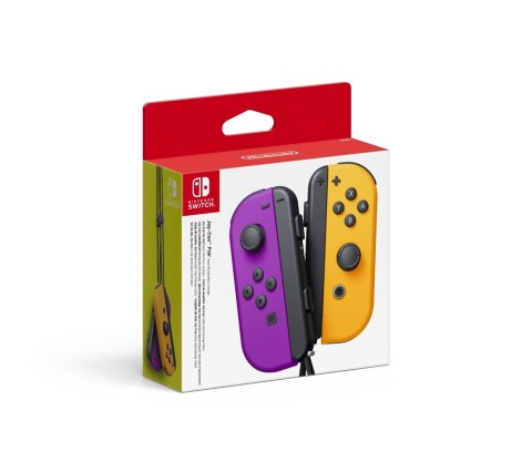 NINTENDO Kontrolery Nintendo Joy-Con Pair Neon Purple/Neon Orange NINTENDO Kontrolery Nintendo Joy-Con Pair Neon Purple/Neon Orange