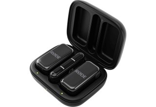 RODE RODE Wireless Micro - 2-kanałowy cyfrowy system bezprzewodowy (USB-C, Czarny)