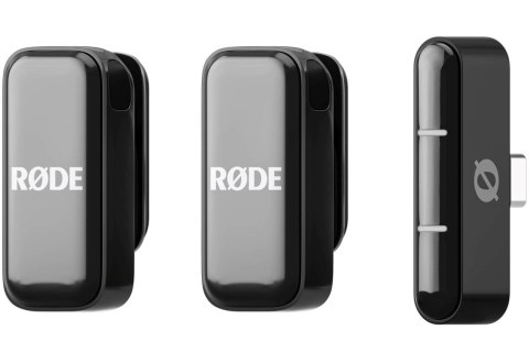 RODE RODE Wireless Micro - 2-kanałowy cyfrowy system bezprzewodowy (USB-C, Czarny) RODE RODE Wireless Micro - 2-kanałowy cyfrowy system bezprzewodowy (USB-C, Czarny)