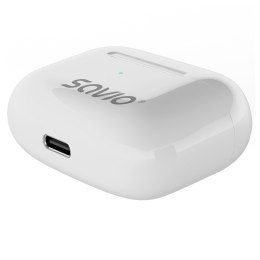 SAVIO SAVIO SŁUCHAWKI BEZPRZEWODOWE BLUETOOTH TWS-01 PRO