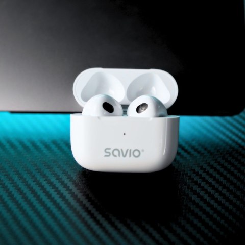 SAVIO SAVIO SŁUCHAWKI BEZPRZEWODOWE BLUETOOTH TWS-01 PRO SAVIO SAVIO SŁUCHAWKI BEZPRZEWODOWE BLUETOOTH TWS-01 PRO