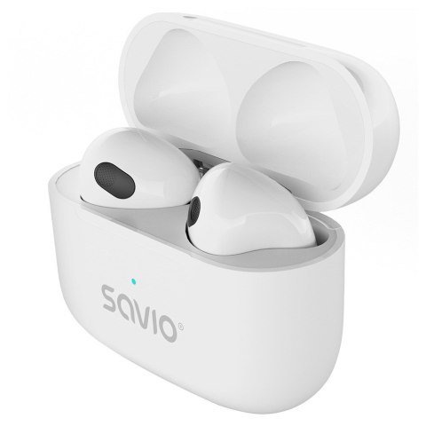 SAVIO SAVIO SŁUCHAWKI BEZPRZEWODOWE BLUETOOTH TWS-01 PRO SAVIO SAVIO SŁUCHAWKI BEZPRZEWODOWE BLUETOOTH TWS-01 PRO
