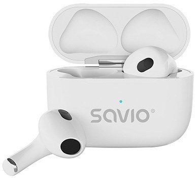 SAVIO SAVIO SŁUCHAWKI BEZPRZEWODOWE BLUETOOTH TWS-01 PRO SAVIO SAVIO SŁUCHAWKI BEZPRZEWODOWE BLUETOOTH TWS-01 PRO