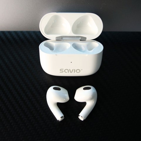 SAVIO SAVIO SŁUCHAWKI BEZPRZEWODOWE BLUETOOTH TWS-01 PRO SAVIO SAVIO SŁUCHAWKI BEZPRZEWODOWE BLUETOOTH TWS-01 PRO