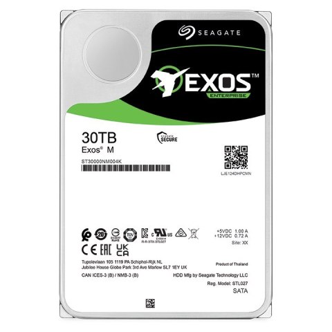 Seagate HDD Seagate Exos 30TB SATA ST30000NM004K Seagate HDD Seagate Exos 30TB SATA ST30000NM004K