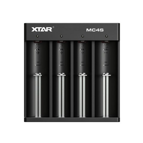 XTAR XTAR ŁADOWARKA DO AKUMULATORÓW CYLINDRYCZNYCH LI-ION MC4S XTAR XTAR ŁADOWARKA DO AKUMULATORÓW CYLINDRYCZNYCH LI-ION MC4S