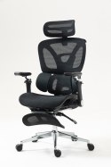 Activejet Ergonomiczny fotel biurowy ACTIVEJET YK848 czarny