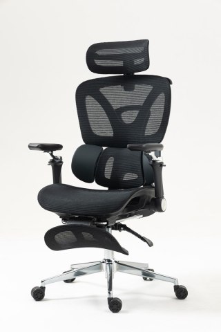 Activejet Ergonomiczny fotel biurowy ACTIVEJET YK848 czarny