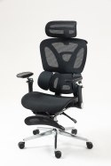Activejet Ergonomiczny fotel biurowy ACTIVEJET YK848 czarny