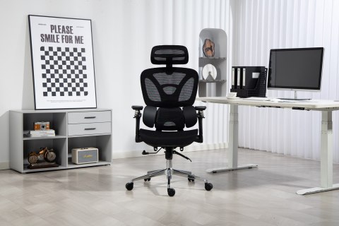 Activejet Ergonomiczny fotel biurowy ACTIVEJET YK848 czarny Activejet Ergonomiczny fotel biurowy ACTIVEJET YK848 czarny