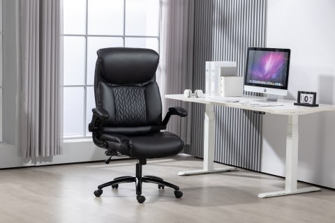 Activejet Fotel biurowy ACTIVEJET YK7406-1 czarny