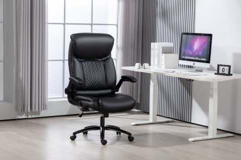 Activejet Fotel biurowy ACTIVEJET YK7406-1 czarny