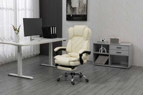 Activejet Fotel biurowy ACTIVEJET YK7416 beżowy