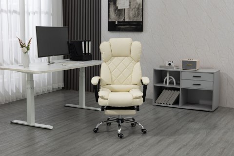 Activejet Fotel biurowy ACTIVEJET YK7416 beżowy