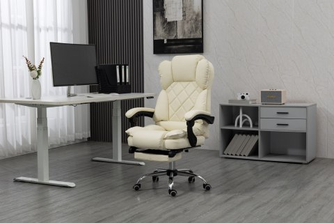 Activejet Fotel biurowy ACTIVEJET YK7416 beżowy