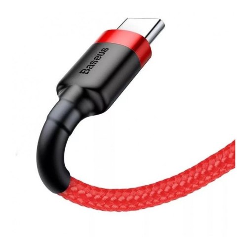 Baseus BASEUS KABEL USB DO USB-C CAFULE 2A 3M (CZERWONY) Baseus BASEUS KABEL USB DO USB-C CAFULE 2A 3M (CZERWONY)