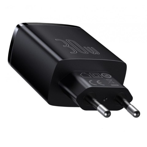 Baseus BASEUS ŁADOWARKA SIECIOWA 2XUSB, USB-C (CZARNA) Baseus BASEUS ŁADOWARKA SIECIOWA 2XUSB, USB-C (CZARNA)