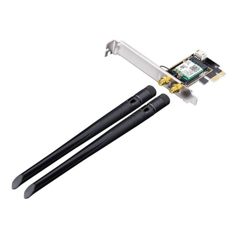CUDY Karta sieciowa CUDY WE3000 AX5400 Wi-Fi 6 + BT 5.2 Intel AX210 PCIe CUDY Karta sieciowa CUDY WE3000 AX5400 Wi-Fi 6 + BT 5.2 Intel AX210 PCIe