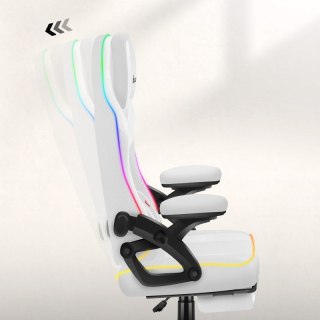 Huzaro Fotel gamingowy Force 4.6 RGB White Mesh