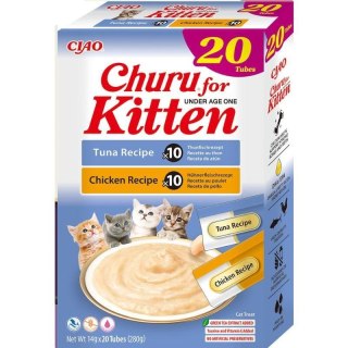 INABA INABA CAT CHURU KITTEN VARIETY przysmak dla kota 20x14g (280g)